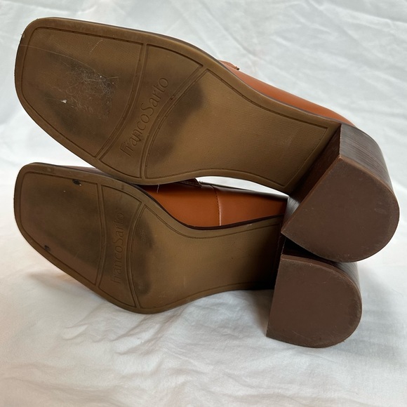 Franco Sarto Stacked Heel Loafer - Picture 10 of 12